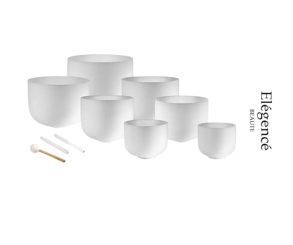 Elégencé BEAUTE Crystal Music Therapy Bowls