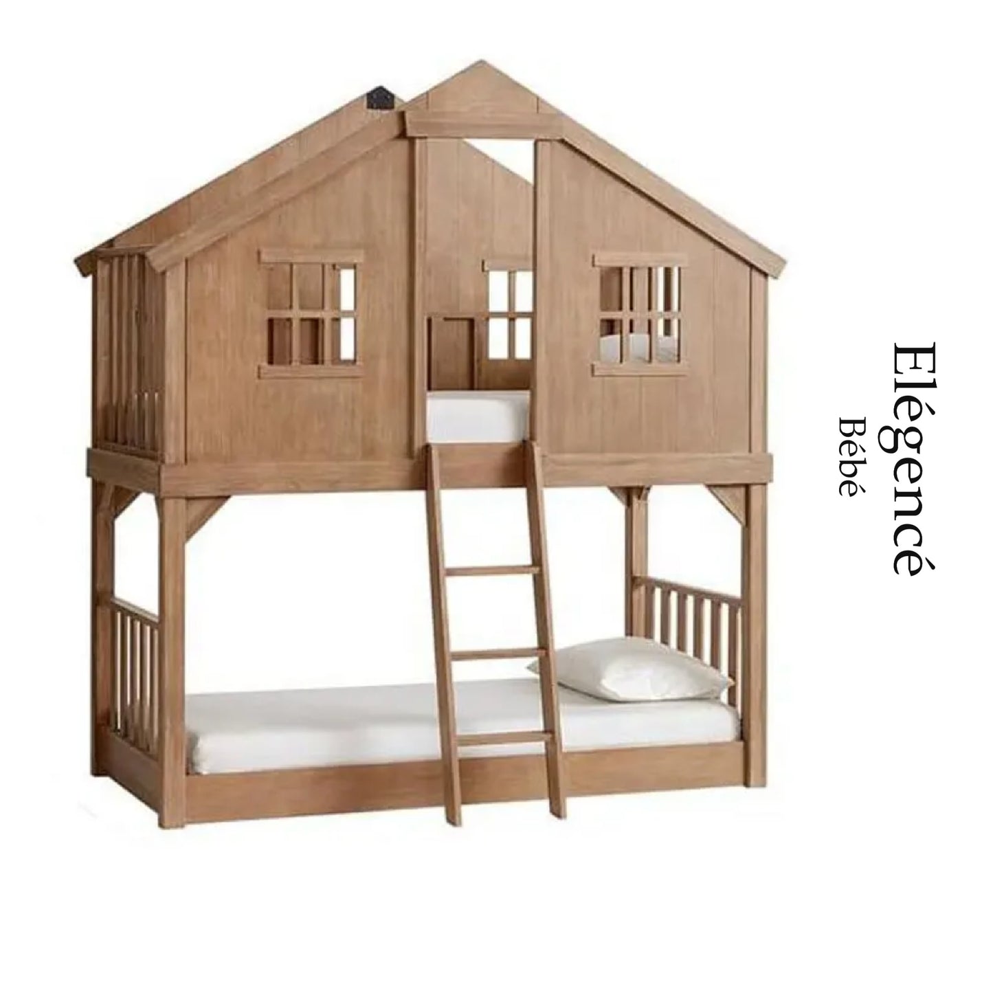 Elégencé Bébé Children's Treehouse Bunk Bed